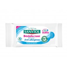 Servetele umede Sanytol dezinfectante multi-suprafete antialergenice